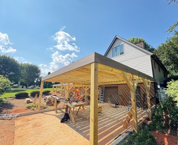 Deck Building in Cedar Rock, NC (3)